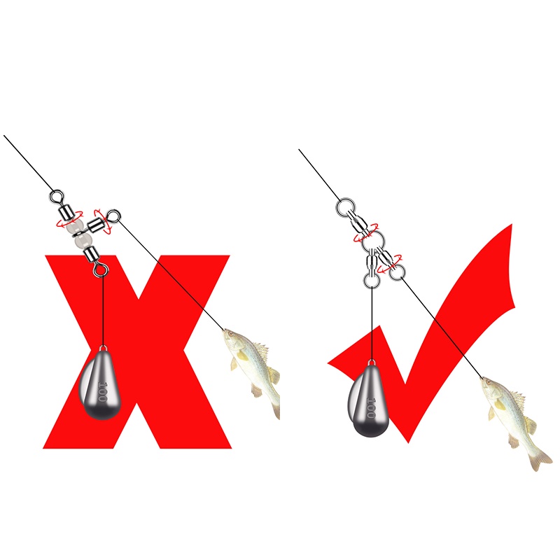 Set 3 Phụ Kiện Câu Cá 3 Chiều Chuyên Nghiệp