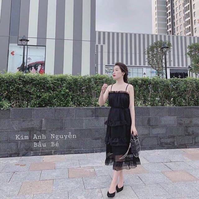 Quần baggy nữ, quần tây chun cạp sau lưng, khóa sườn chất tuyết mưa tạo vòng eo thon tôn dáng