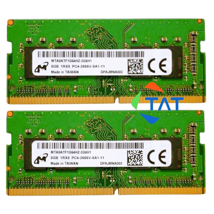 Ram Micron 8GB DDR4 2666MHz Laptop Chính Hãng - Mới Bảo hành 36 tháng
