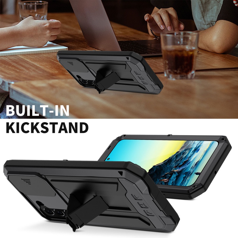 Ốp Điện Thoại Toàn Diện Tích Hợp Bảo Vệ Màn Hình Cho S22