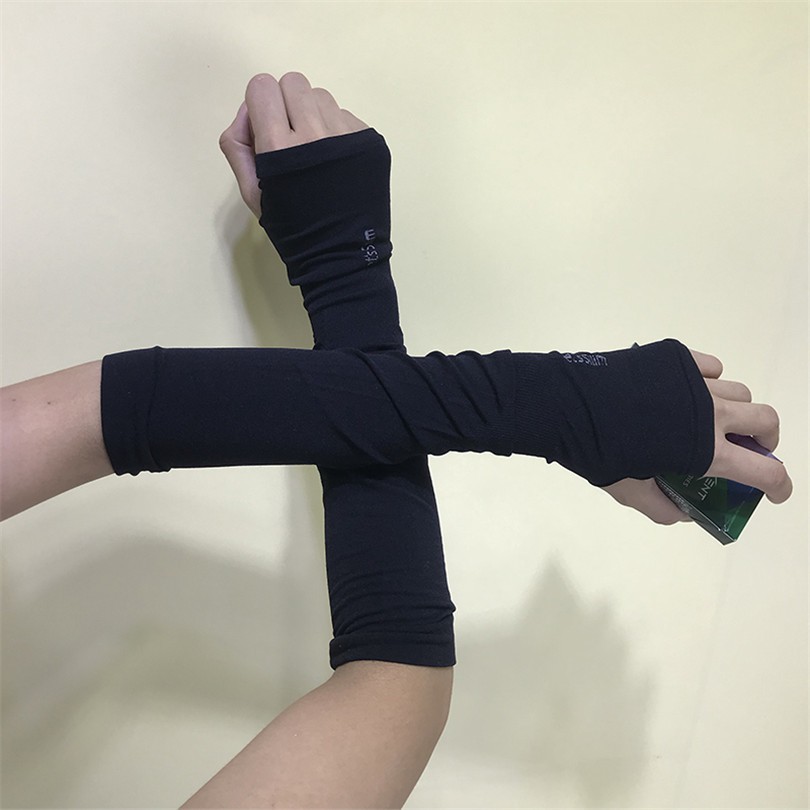 Găng Tay Vải Lụa Mát Dễ Phối Đồ Tiện Dụng 129113Găng Tay Chống Nắng Thiết Kế Cá Tính Cho Nam Và Nữ