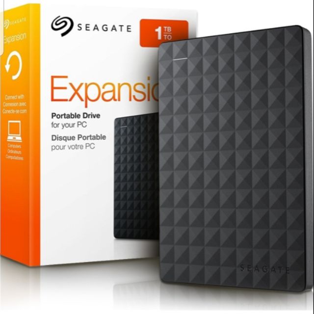 Ổ CỨNG SEAGATE 1TB BACK-UP EXPANSION PORTABLE di động (USB 3.0), tặng túi chống sốc