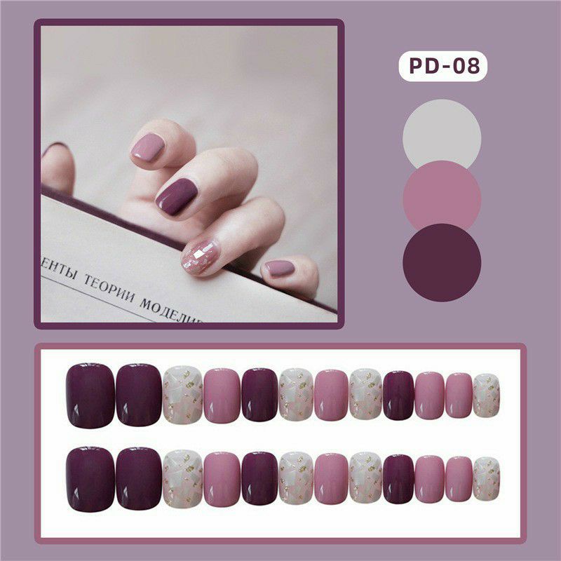 Sét 24 móng tay giả xinh sẵn