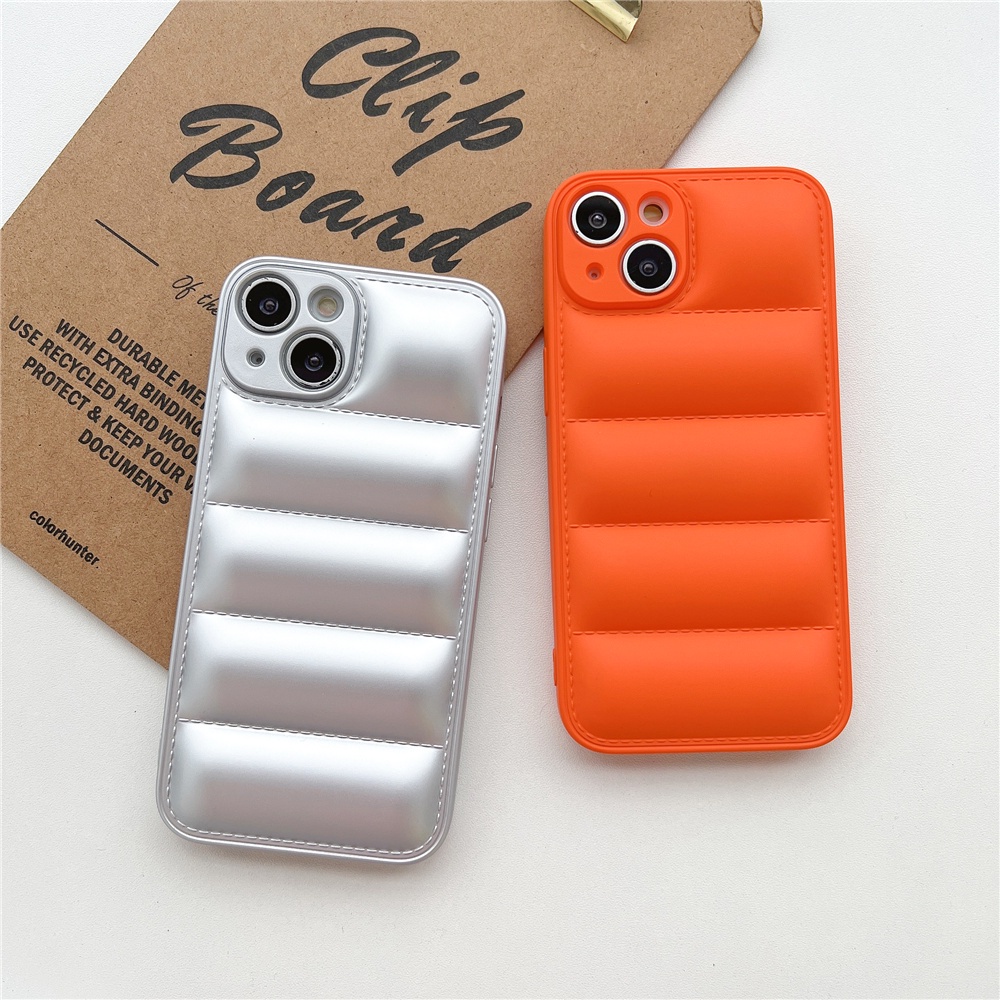 Ốp Điện Thoại Hình Áo Khoác Phao Cho iPhone 14 Pro 13 12 11 Pro max 14 Pro max 13 Pro 7 8 Plus