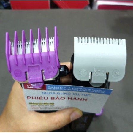 Bộ Cữ Tông Đơ 1.5mm và 4.5mm Cho Tông Fade. Cữ Nhựa 1.5 và 4.5mm.(Ảnh thật)