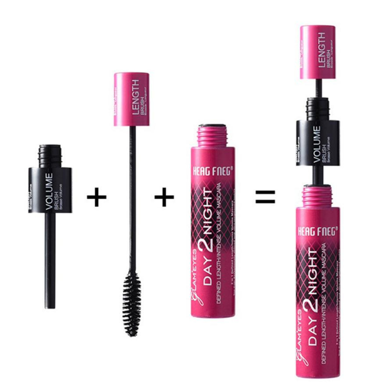 (Hàng Mới Về) Mascara Sợi 4d 2 Trong 1 Kháng Nước Lâu Trôi Chuốt Mi Cong Vút Và Dày Hơn | BigBuy360 - bigbuy360.vn
