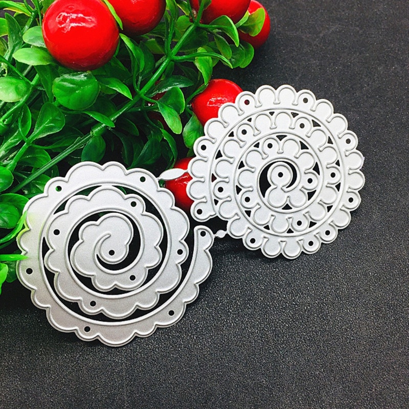 Khuôn Cắt Giấy Kim Loại Hình Hoa Xinh Xắn