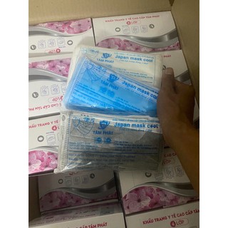 Khẩu trang y tế 04 lớp có gọng UV - Japan