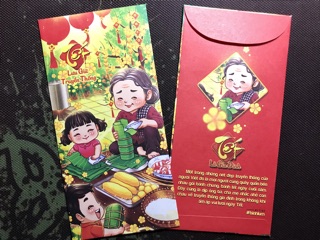 Combo 250 bao lì xì thuần Việt