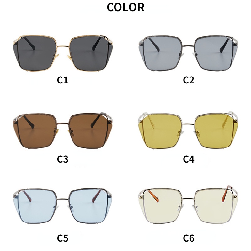 (YUZHU) Kính Râm Thời Trang Hàn Quốc Không Gọng