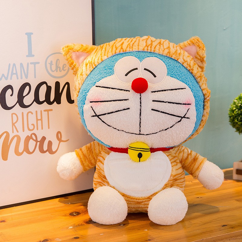 Thú Nhồi Bông Hình Doraemon Dễ Thương