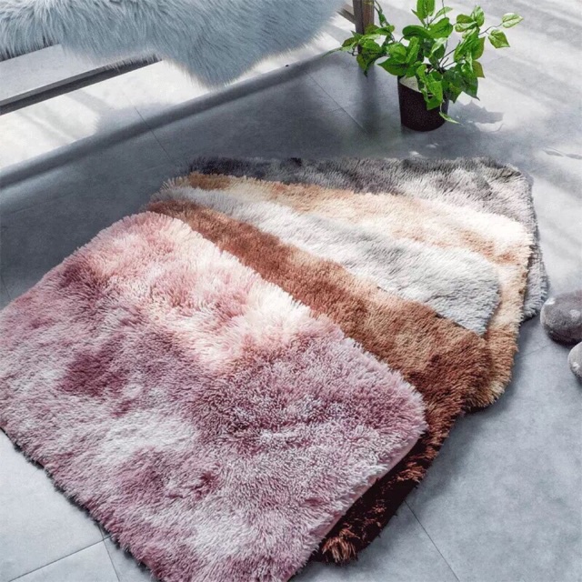 Thảm Lông loang Siêu Mềm Mịn 40x60cm