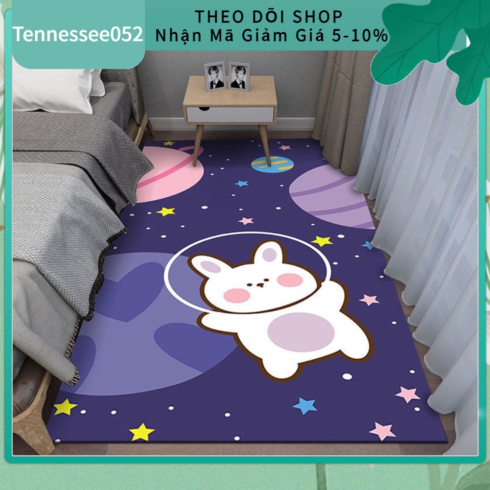 Thảm trải sàn phòng ngủ Phòng khách Hoạt hình mềm mại thoải mái 80*160cm
