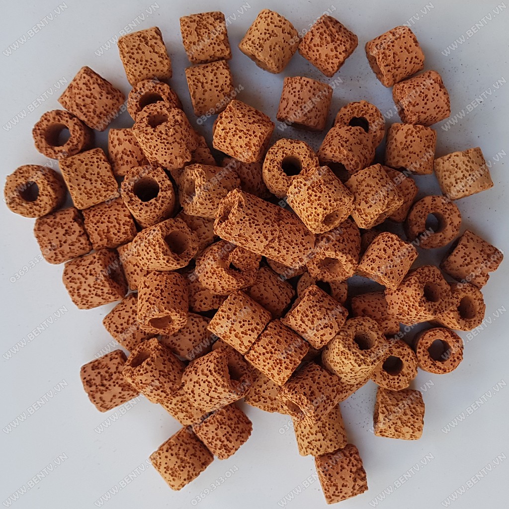 1 Kg Sứ Lọc Nâu Đỏ - Sứ Lọc Nước Bể Cá Cảnh