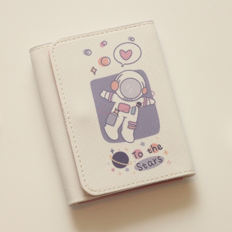 Ví gập ví cầm tay nữ sinh tiện lợi