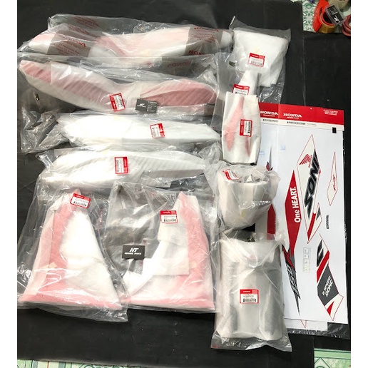 Full Dàn Áo Sonic 150R Trắng Đỏ RC