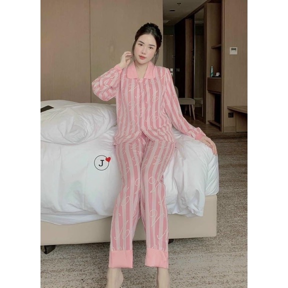 [Mã 2611THTRANG100K hoàn 10% xu đơn 99K] Bộ Đồ Ngủ Pijama Nữ💖Bộ Lụa Tay Dài Tiểu Thư Cao Cấp [Ảnh Thật] [Siêu Đẹp]