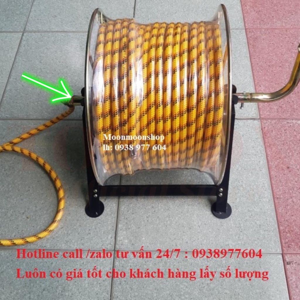 Bộ chống xoắn dùng cho khung cuộn dây máy xịt rửa xe gia đình, máy bơm cao áp, bằng đồng chịu áp lực cao Tonydx store