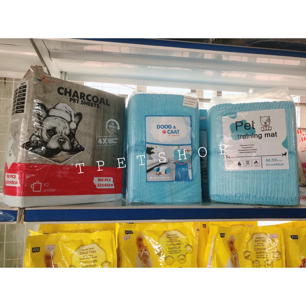 Tả lót chó mèo lót chuồng ĐỦ SIZE SML tã thú cưng siêu thấm hút