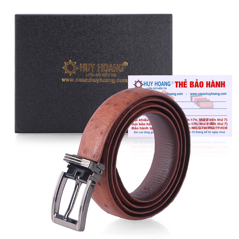 Thắt lưng nữ da đà điểu nhiều màu HP5422-23-24-25-28-29