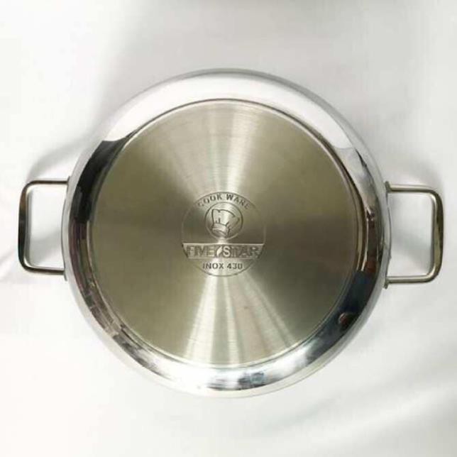 Nồi inox luộc gà Fivestar 3 đáy size 20 cm/24 cm/26 cm/28 cm/30 cm/32 cm/36 cm