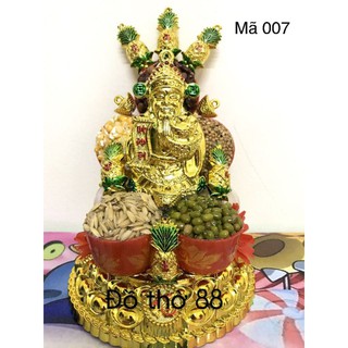 Tháp tỏi - đậu ngũ cốc thần tài đế vàng lớn(có tỏi)