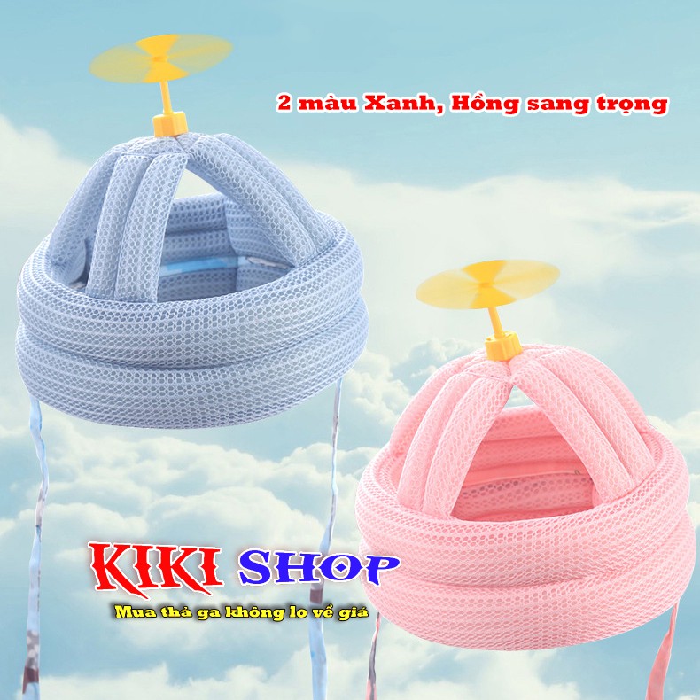 Mũ bảo hiểm bảo vệ đầu cho bé 0-36 tháng tuổi,mũ tập đi, bò và tập ngồi, dodoto shop