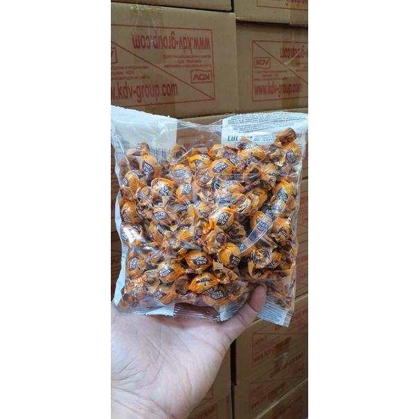 KẸO TRÀ SỮA TRÂN CHÂU NGA GÓI 500G