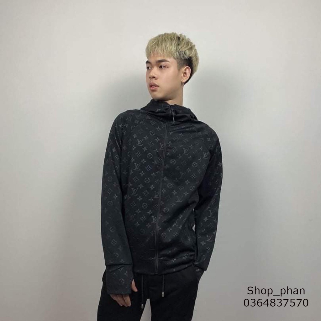 Áo Chống Nắng Dập Vân Nam Chất Umi 2 Túi Khoá Kéo Trẻ Trung Thời Trang