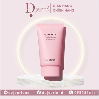 Kem Chống Nắng The Seam Eco Earth Power Pink Sun Cream (SPF 50+/PA)