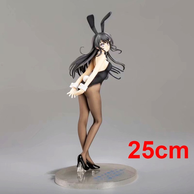 Mô Hình Nhân Vật Senpai Sakurajima Mai Ngồi Ghế Anime Gợi Cảm 20cm
