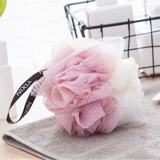 Bông tắm lưới tròn 2 màu