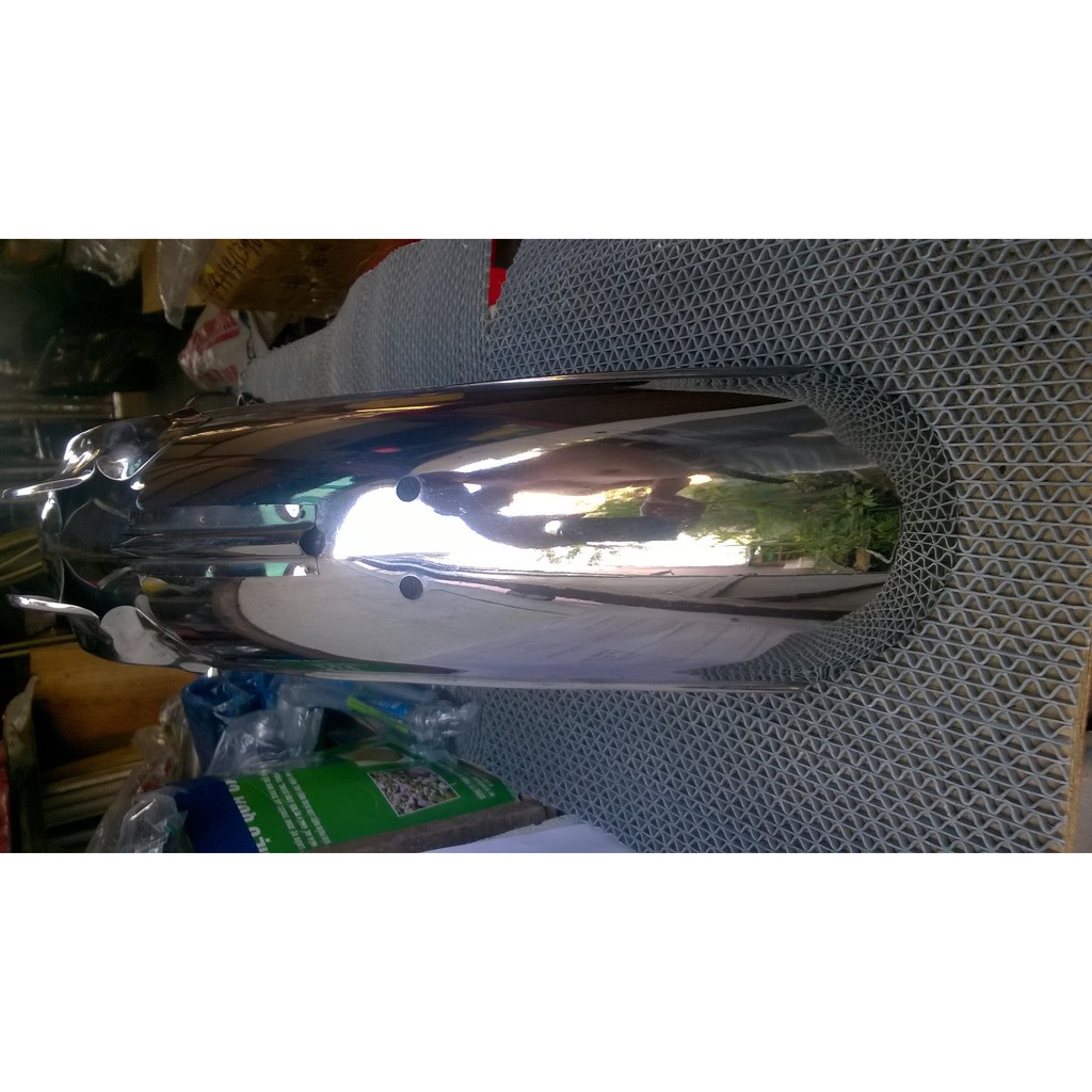 Cặp dè trước sau cho xe honda 68 bằng inox