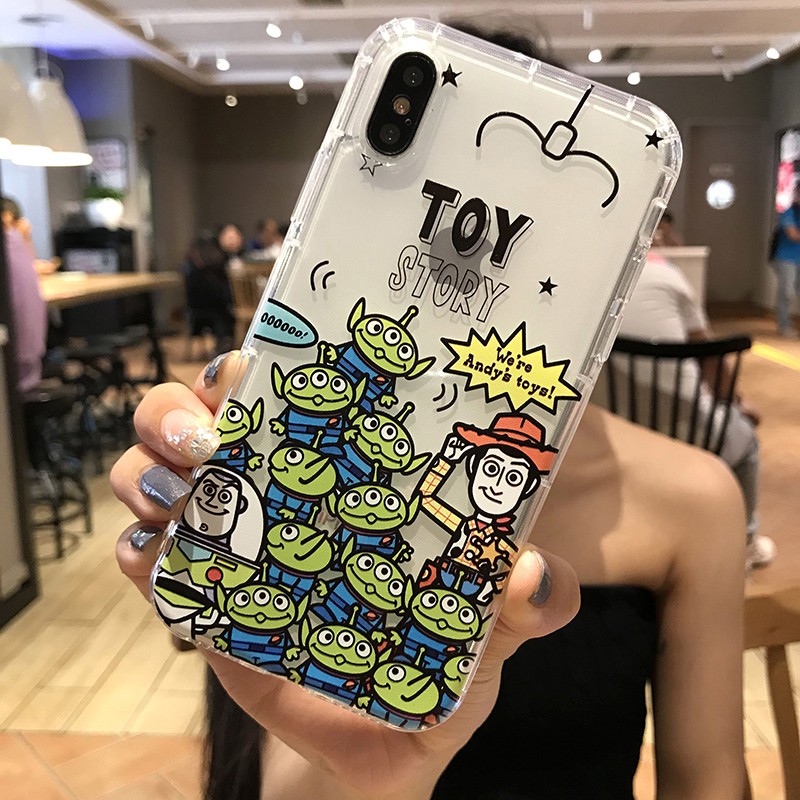 Ốp Lưng Silicon Chống Sốc Toy Story - I004