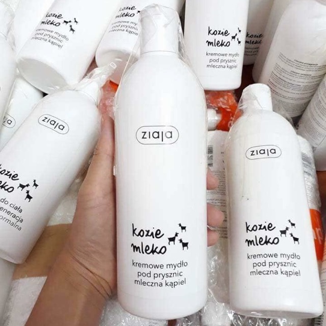 Sữa Tắm Trắng Da Ziaja Kozie Mleko Chiết Xuất Sữa Dê 500ml