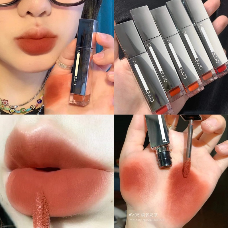 Set 6 Son Môi Lâu Trôi Chống Thấm Nước Màu Sắc Tự Nhiên