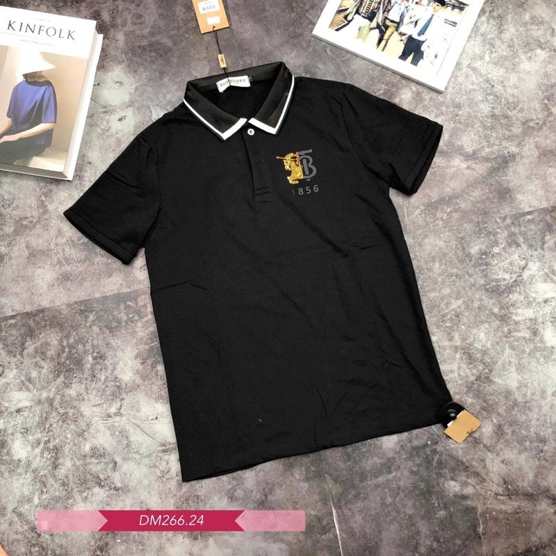 Áo phông nam cộc tay có cổ BT cổ kẻ có bigsize | BigBuy360 - bigbuy360.vn