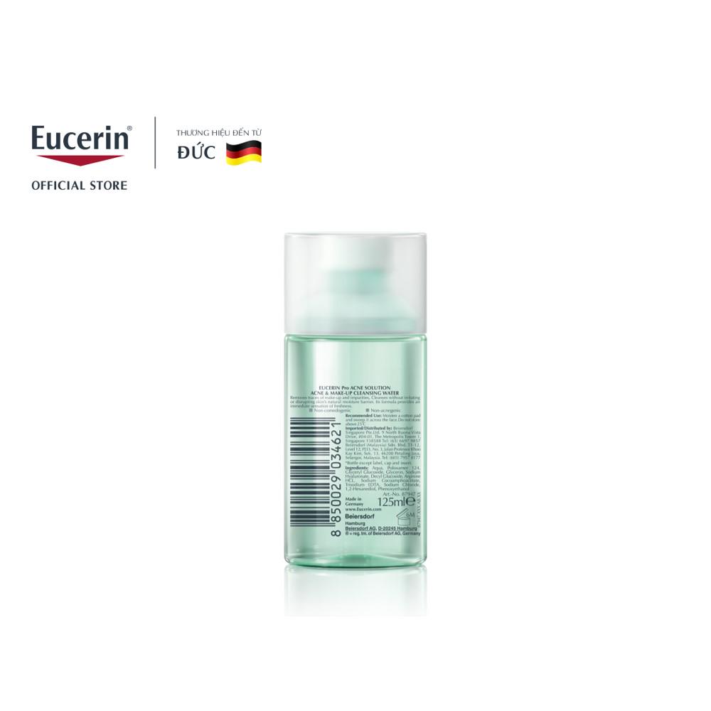Nước tẩy trang Eucerin cho da nhờn mụn Pro Acne Micellar 125ml - 87947