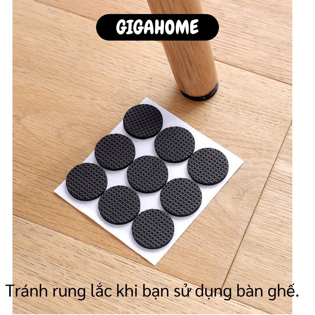 Đệm lót chân bàn ghế   GIÁ VỐN  Combo 12 miếng lót chân ghế hình tròn giúp bảo vệ sàn nhà , chống trầy xước sàn 4614