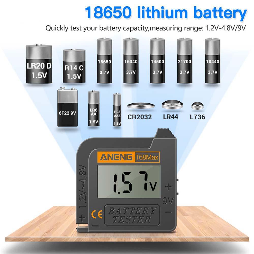 Thiết Bị Kiểm Tra Pin 168Max Kỹ Thuật Số