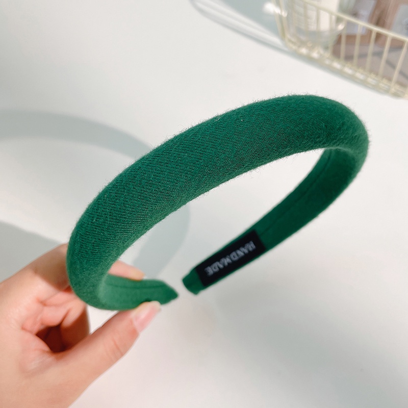 Băng đô rửa mặt vành rộng phong cách Hàn Quốc thời trang thu đông cho nữ