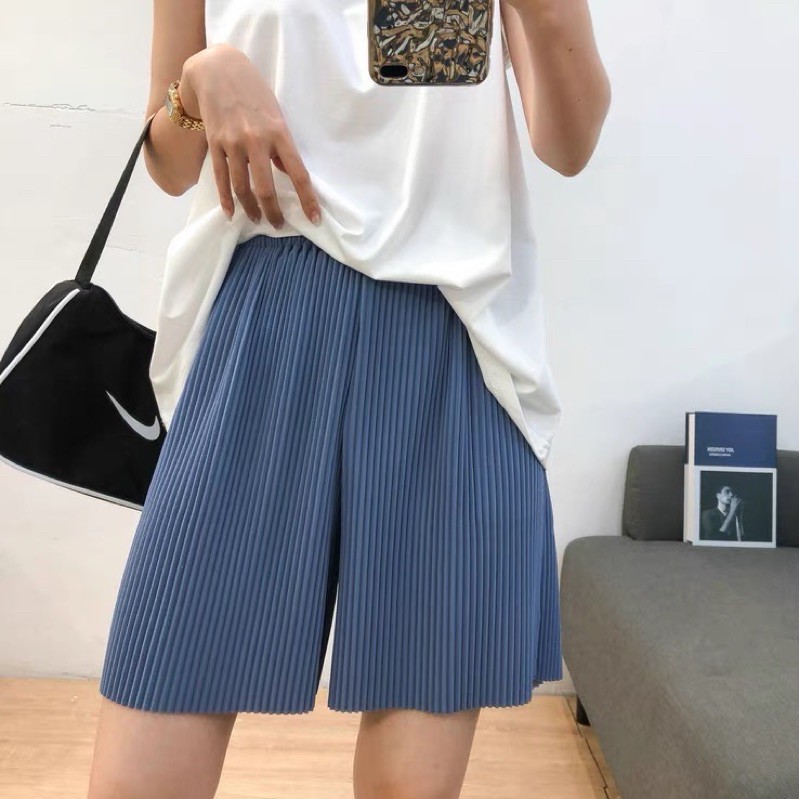 {Có Sẵn} Quần short đùi viền tăm gân xốp kèm video + hình thật