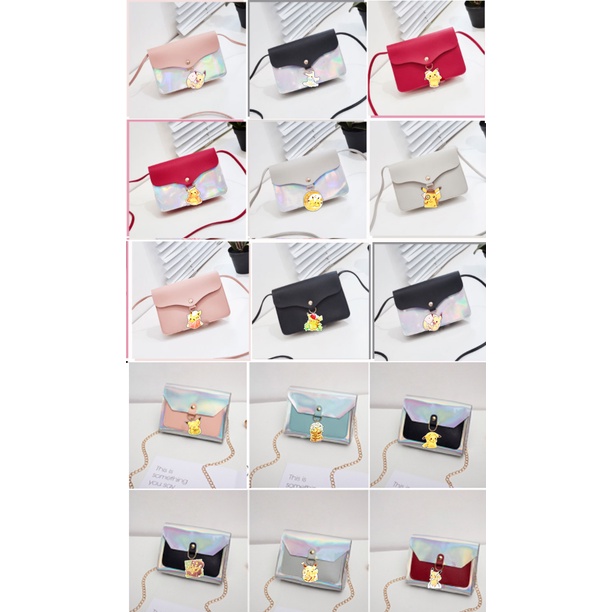 Túi đeo chéo hologram doraemon TXHI2 totoro vô diện chuột vàng shin one piece sumikko jinbeisan usagyuuun kero CCS