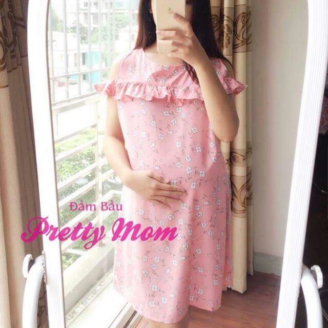 Combo váy bầu+ quần đùi