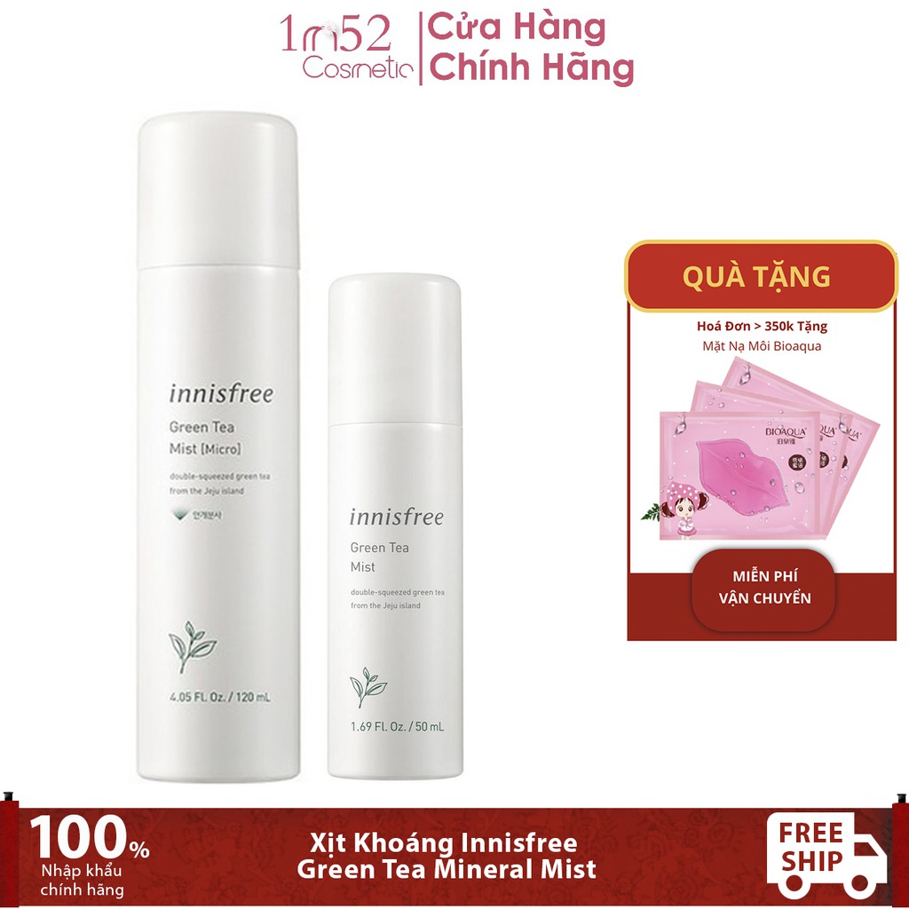 Xịt Khoáng Innisfree Green Tea Mineral Mist