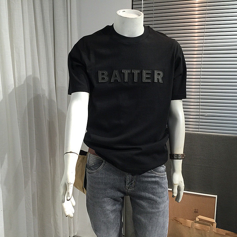 Áo Thun Kaki Tay Ngắn In Chữ Thời Trang Mùa Hè Mới 2022