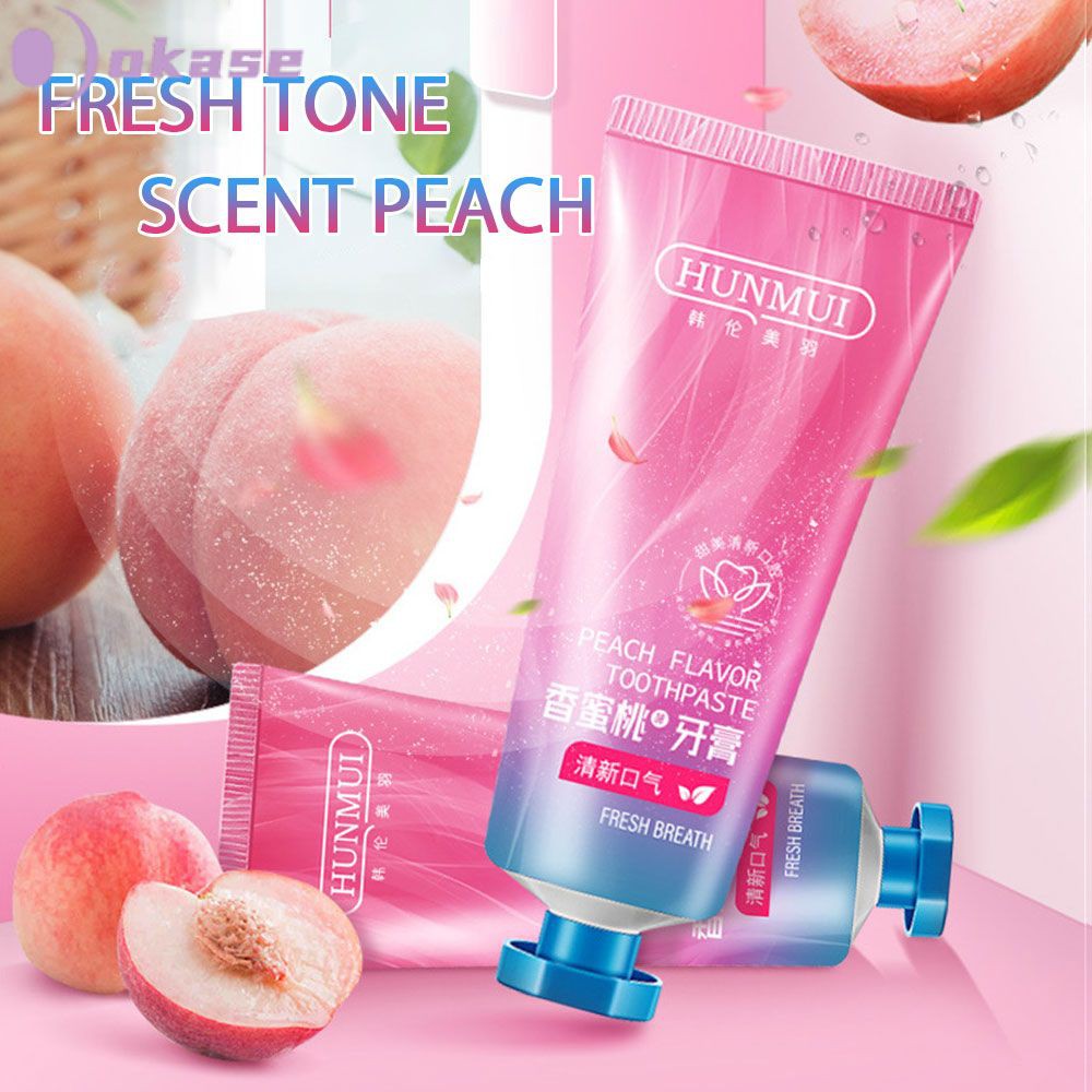 [Hàng mới về] Kem đánh răng Han Lun Meiyu mùi hương đào