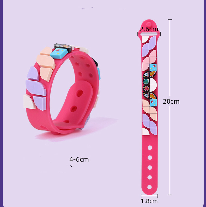 Bộ Vòng Tay LEGO Xếp Hình Sáng Tạo Thời Trang Thích Hợp Làm Quà Sinh Nhật Cho Bé Trai / Gái DIY