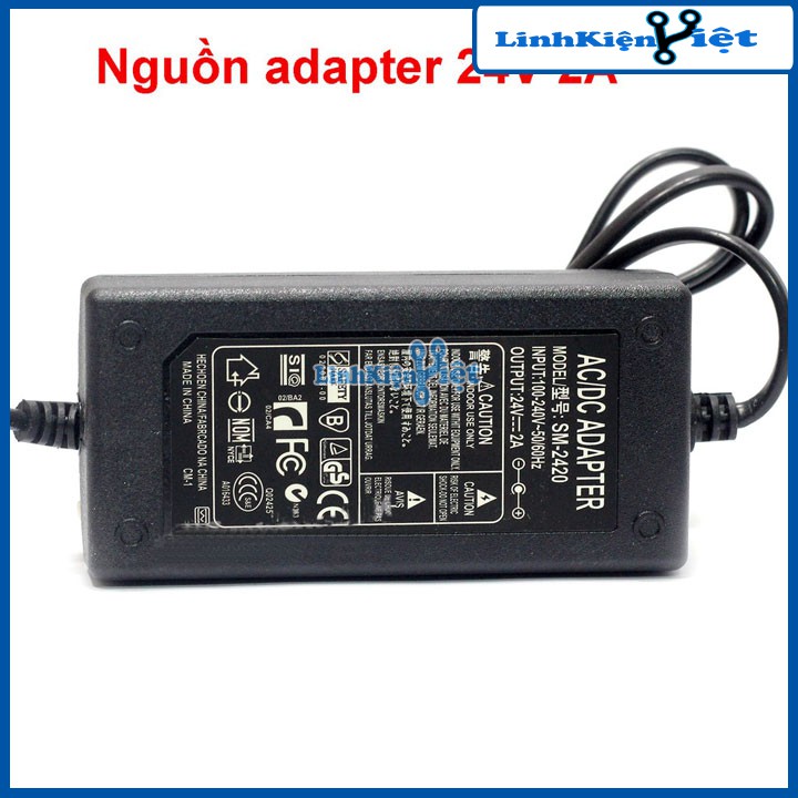 Combo Động Cơ Phun Sương HB-20 Và Nguồn Adapter 24V-2A