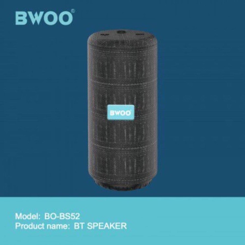 Loa bluetooth mini BS- 52 đứng chính hãng Bwoo công suất 10w